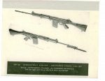 Rifle, Lightweight, Caliber .30, Fabrique Nationale, Left and Right Side Views with Flash Hider .jpg